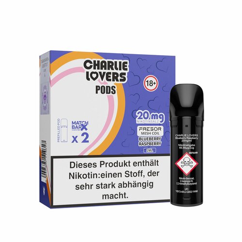 Charlie Lovers Pods ELFA kompatibel (2Stück)